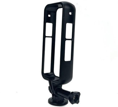 Action Pro Flat Surface Flat Placement Camera Mount(Plastic Protective Frame with Adapter Mount for Insta 360 One X3 Action Camera)