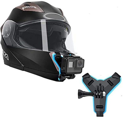 Exxelo Helmet Strap Camera Mount(Multicolor)