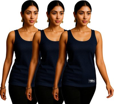 Shyam Hosiery Women Camisole(Pack of 3)