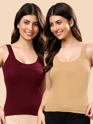 Floret Women Camisole(Pack of 2)