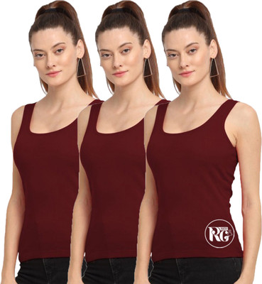 Rapid Garments Women Camisole(Pack of 3)
