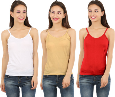 VAISHMA Women Camisole(Pack of 3)