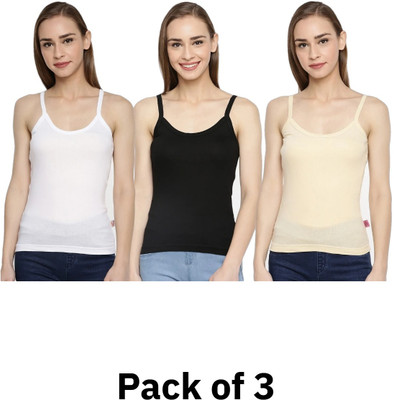 Dollar Missy Women Camisole(Pack of 3)