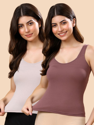 Floret Women Camisole(Pack of 2)