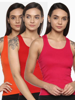 Dressberry Women Camisole(Pack of 3)