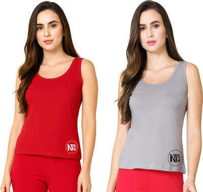 Rapid Garments Women Camisole(Pack of 2)