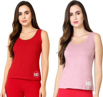 Rapid Garments Women Camisole(Pack of 2)