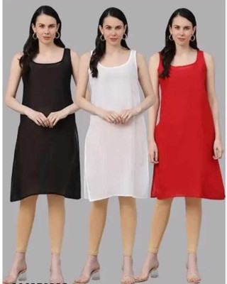 lucknowi Women Camisole(Pack of 3)
