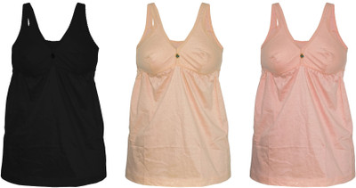 Hafeela Women Chemise(Pack of 3)