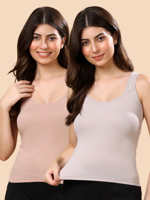 Floret Women Camisole(Pack of 2)