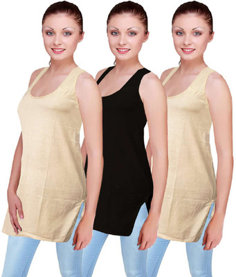 HAPPILO CREATIONS Women Camisole(Pack of 3)