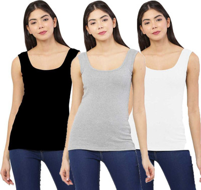 Moye Moye Women Tank Top/Vest(Pack of 3)