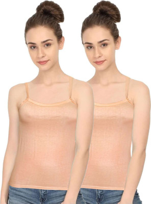 HAPPILO CREATIONS Girl Camisole(Pack of 2)