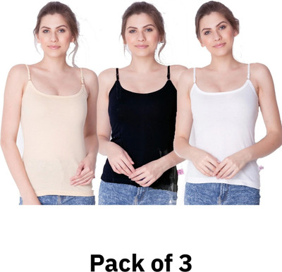 Dollar Missy Women Camisole(Pack of 3)