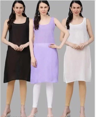 lucknowi Women Camisole(Pack of 3)