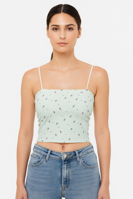 Hpa Casual Printed Women Green Top