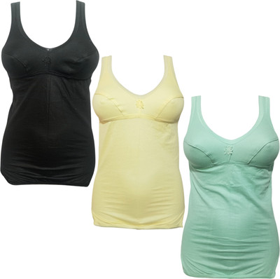 DIKU Women Camisole(Pack of 3)
