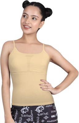 Dchica Camisole For Girls(Beige, Pack of 1)