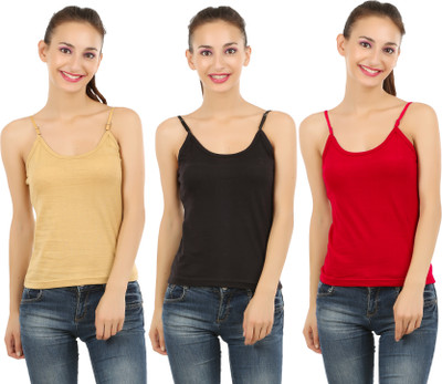 VAISHMA Women Camisole(Pack of 3)