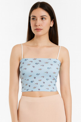 Hpa Casual Printed Women Blue Top