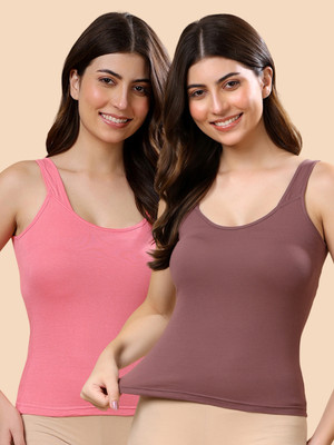 Floret Women Camisole(Pack of 2)