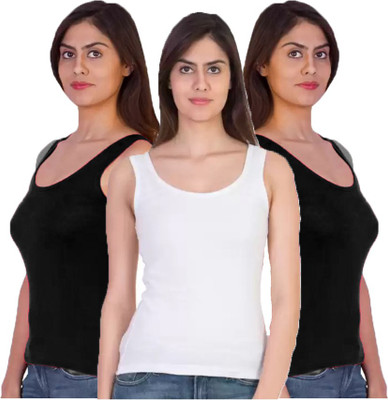 PRIME LOVE Women Tank Top/Vest(Pack of 3)