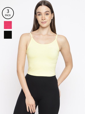 La Intimo Women Tank Top/Vest(Pack of 3)