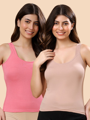 Floret Women Camisole(Pack of 2)
