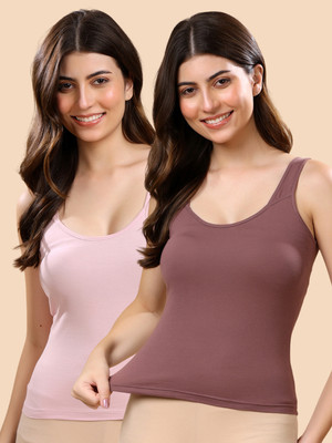 Floret Women Camisole(Pack of 2)