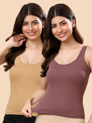 Floret Women Camisole(Pack of 2)