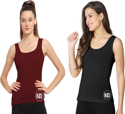 Rapid Garments Women Camisole(Pack of 2)