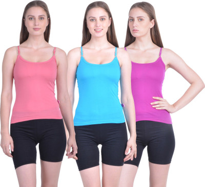Dollar Missy Women Camisole(Pack of 3)