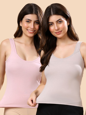 Floret Women Camisole(Pack of 2)