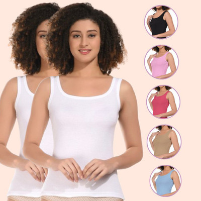 Bodymist Women Tank Top/Vest(Pack of 2)