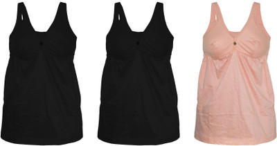 Aval Women Chemise(Pack of 3)