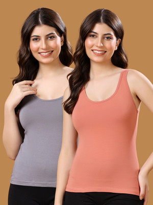 Floret Women Camisole(Pack of 2)