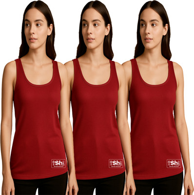 Shyam Hosiery Women Camisole(Pack of 3)