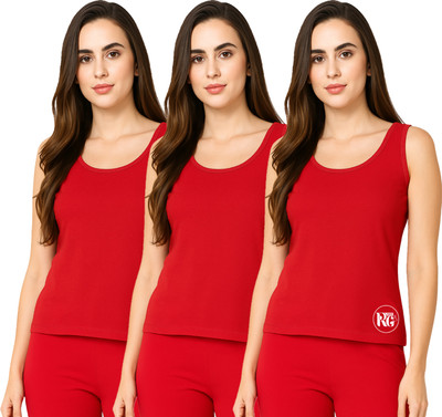 Rapid Garments Women Camisole(Pack of 3)