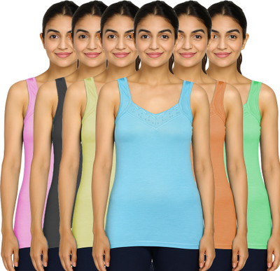 Peerless Women Camisole(Pack of 6)