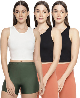 La Intimo Women Tank Top/Vest(Pack of 3)