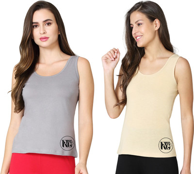 Rapid Garments Women Camisole(Pack of 2)