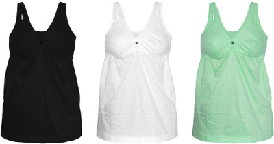 BOLD BRAIN Women Chemise(Pack of 3)