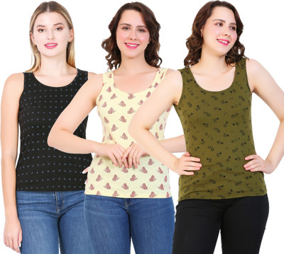 MYO Women Tank Top/Vest(Pack of 3)