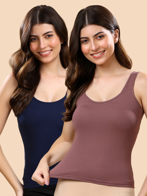 Floret Women Camisole(Pack of 2)