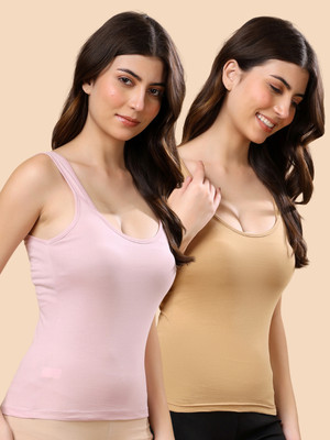 Floret Women Camisole(Pack of 2)