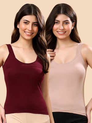 Floret Women Camisole(Pack of 2)