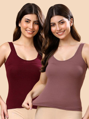Floret Women Camisole(Pack of 2)