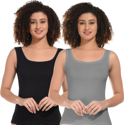 Bodymist Women Tank Top/Vest(Pack of 2)