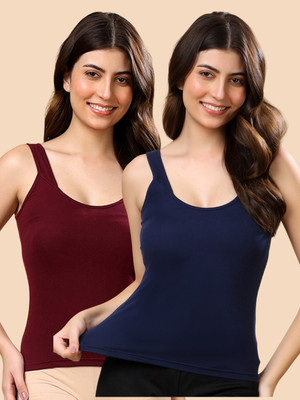 Floret Women Camisole(Pack of 2)