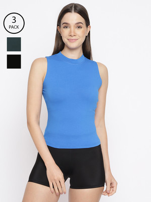 La Intimo Women Mock Camisole(Pack of 3)